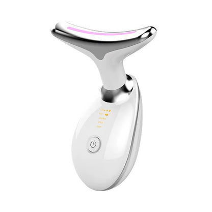 Masajeador Facial y cuello de 3 Luces LED